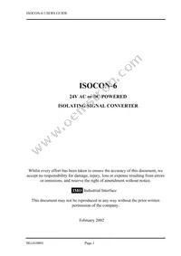 ISOCON-6 Cover