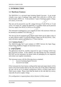 ISOCON-6 Datasheet Page 3