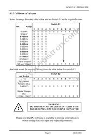 ISOCON-6 Datasheet Page 8