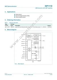 ISP1110VHTS Datasheet Page 3