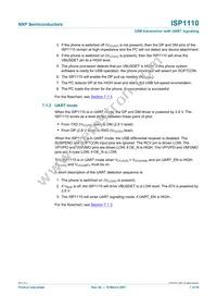 ISP1110VHTS Datasheet Page 8