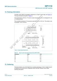 ISP1110VHTS Datasheet Page 19