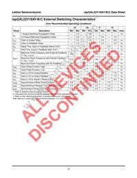 ISPGAL22V10AV-75LNI Datasheet Page 12