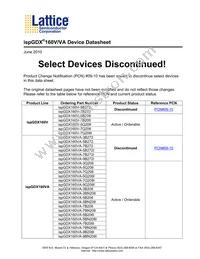ISPGDX160VA-9B208I Datasheet Cover
