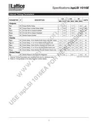 ISPLSI 1016E-80LT44I Datasheet Page 7