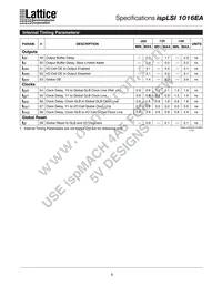 ISPLSI 1016EA-200LJ44 Datasheet Page 8