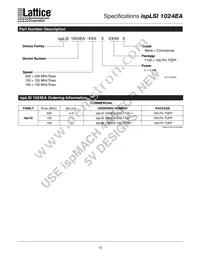 ISPLSI 1024EA-200LT100 Datasheet Page 13