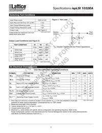 ISPLSI 1032EA-200LT100 Datasheet Page 5