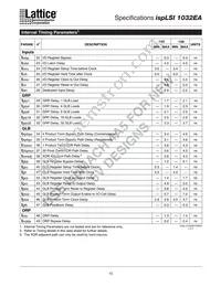 ISPLSI 1032EA-200LT100 Datasheet Page 10