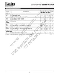 ISPLSI 1032EA-200LT100 Datasheet Page 11