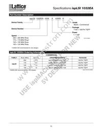 ISPLSI 1032EA-200LT100 Datasheet Page 16