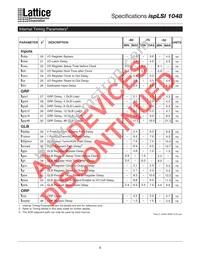 ISPLSI 1048-70LQ Datasheet Page 7