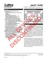 ISPLSI 1048C-70LQ Datasheet Page 2