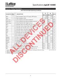 ISPLSI 1048C-70LQ Datasheet Page 6