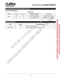 ISPLSI 2032A-80LT48I Datasheet Page 16