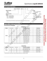 ISPLSI 2064A-80LT100I Datasheet Page 13