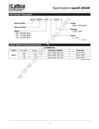 ISPLSI 2064E-200LT100 Datasheet Page 11
