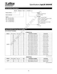ISPLSI 2064VE-280LT44 Datasheet Page 16