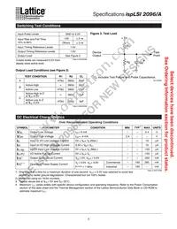 ISPLSI 2096A-80LT128I Datasheet Page 4