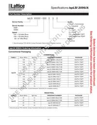 ISPLSI 2096A-80LT128I Datasheet Page 11