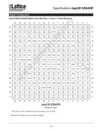 ISPLSI 5384VE-80LF256I Datasheet Page 20