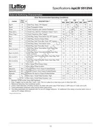 ISPLSI 5512VA-70LQ208 Datasheet Page 13