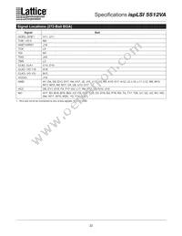 ISPLSI 5512VA-70LQ208 Datasheet Page 22