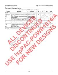 ISPPAC-POWR1208-01T44I Datasheet Page 9