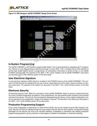 ISPPAC-POWR607-01N32I Datasheet Page 19