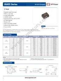 ISU0205S12 Datasheet Cover