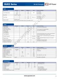 ISU0305D12 Datasheet Page 2