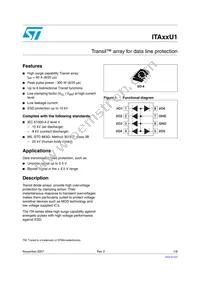 ITA6V1U1 Datasheet Cover