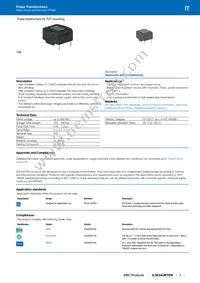 ITRB-0249-D101 Datasheet Cover