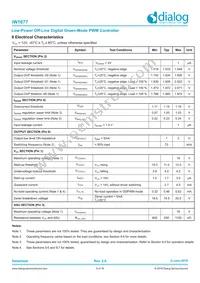 IW1677-05 Datasheet Page 5
