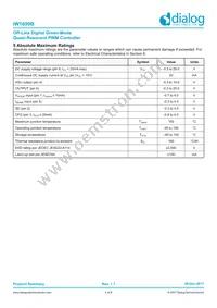 IW1699B-05 Datasheet Page 4