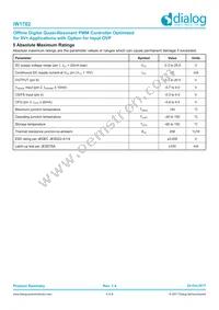IW1702-31B Datasheet Page 5