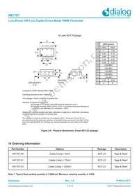 IW1707-03 Datasheet Page 17