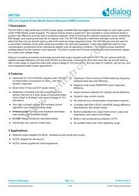 IW1709-11 Datasheet Cover