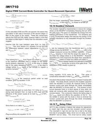 IW1710-01 Datasheet Page 15