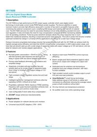 IW1760B-00 Datasheet Cover