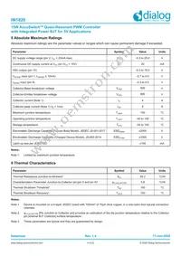 IW1820-35 Datasheet Page 4