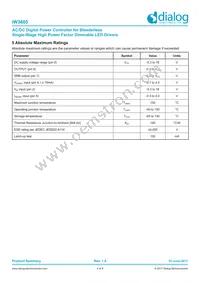 IW3605-02C Datasheet Page 4