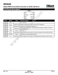 IW3620-00 Datasheet Page 2
