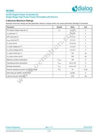 IW3689-11 Datasheet Page 4