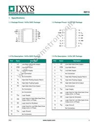 IX2113G Datasheet Page 3