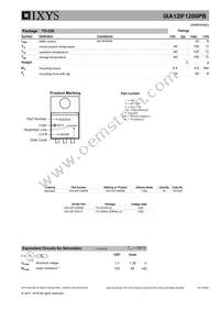 IXA12IF1200PB Datasheet Page 3