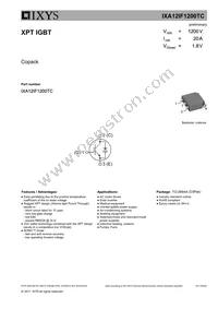 IXA12IF1200TC-TUB Datasheet Cover