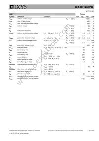 IXA20I1200PB Datasheet Page 2