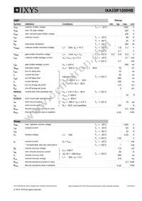 IXA33IF1200HB Datasheet Page 2