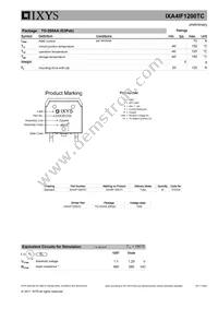 IXA4IF1200TC-TUB Datasheet Page 3